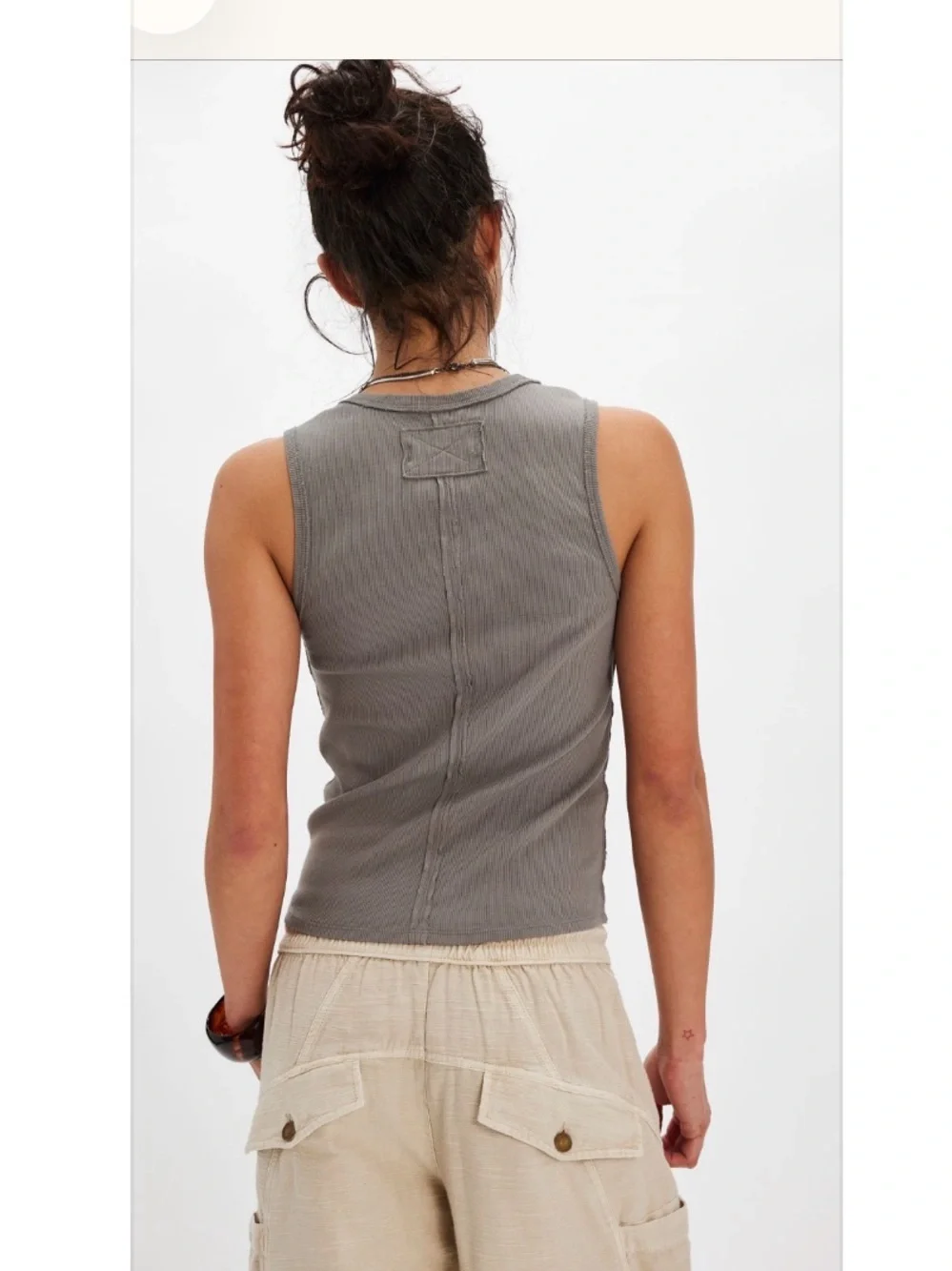 Free People Neria V Neck Tank Top.